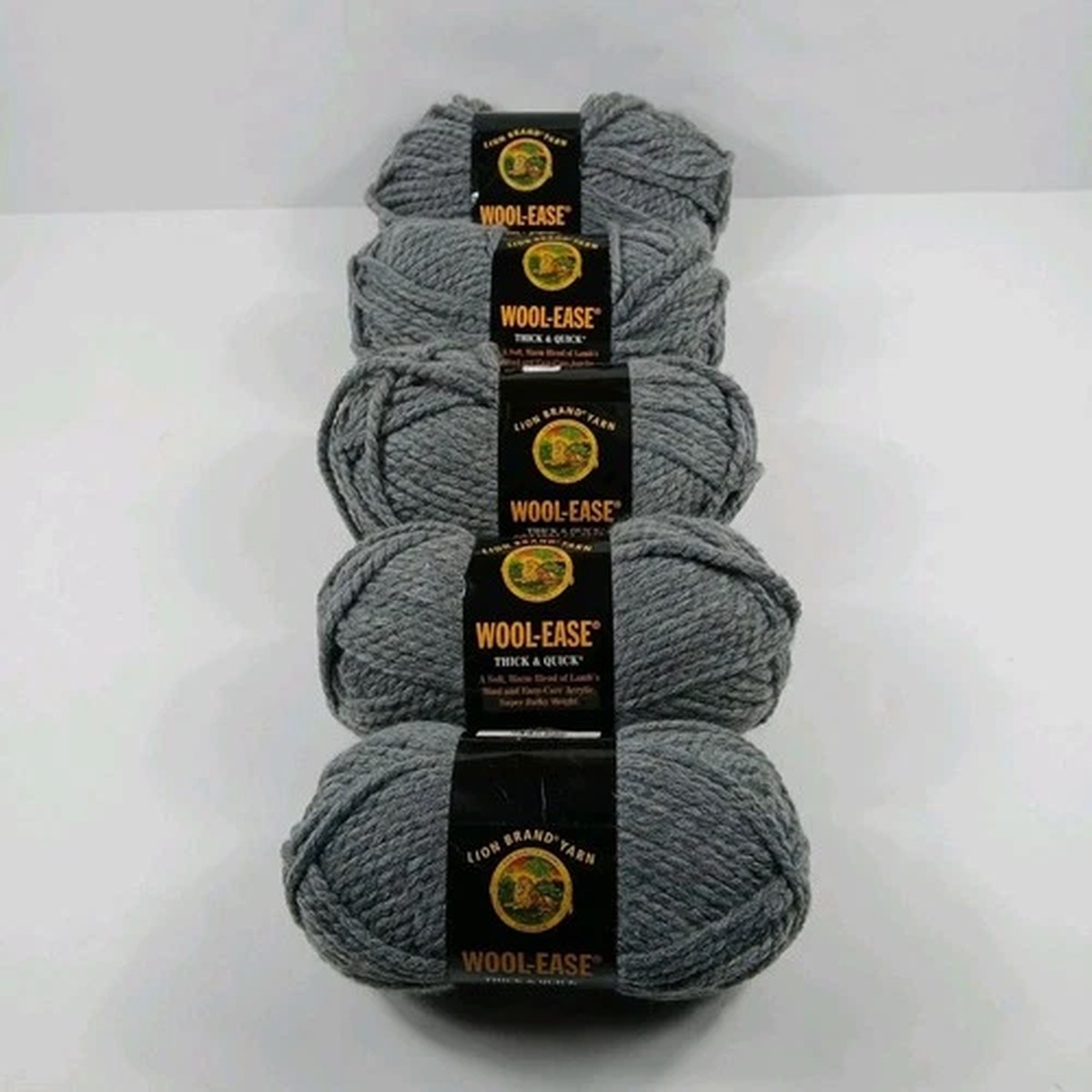 lion-brand-wool-ease-thick-quick-yarn-lot-of-5-pewter-152-wool-acrylic