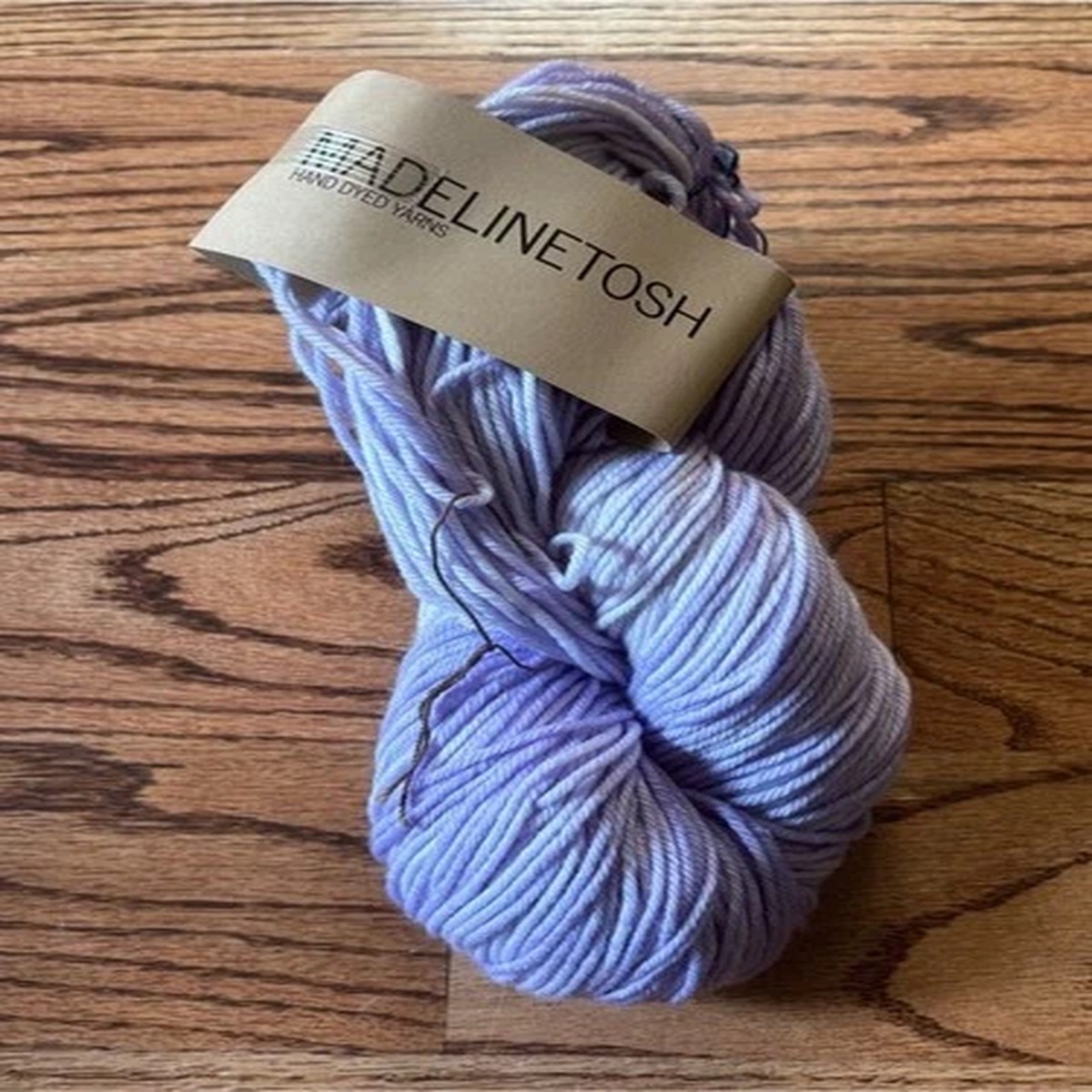 madelinetosh-yarn-longrider-dk-light-purple-tonal-lavender-wool-nylon-hand-dyed