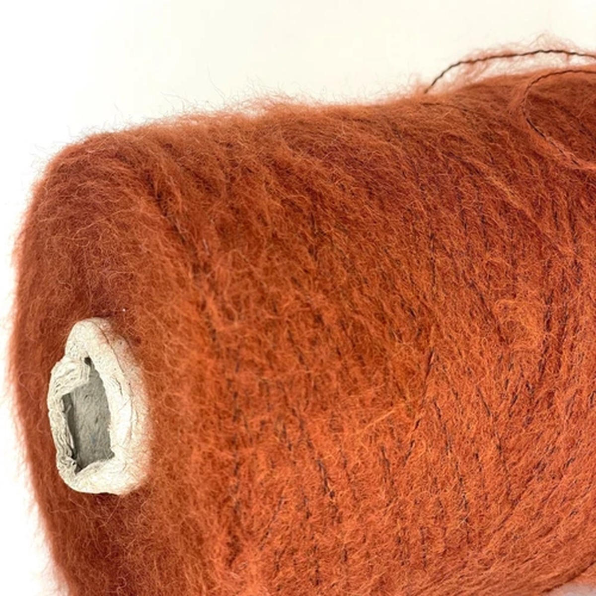 copper-red-lace-weight-wool-fluffy-yarn-on-cone-for-knitting-usa-tariff-free