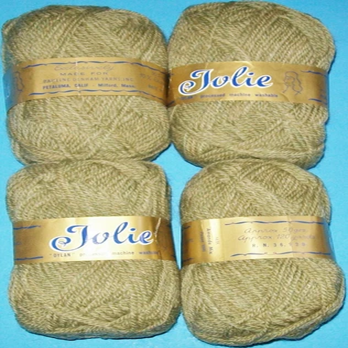 lot-of-4-jolie-denham-90-wool-yarn-10-rhovyl-vinyon-sage-green-belgium-yarn