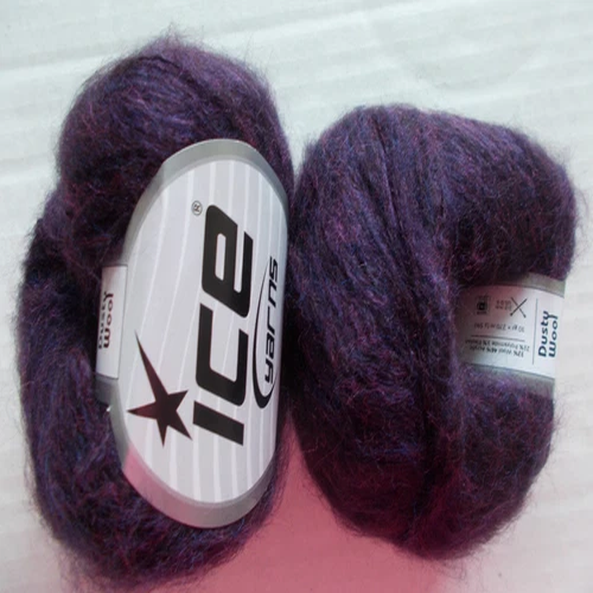 ice-yarns-dusty-wool-superfine-brushed-yarn-dark-purple-lot-of-2-297-yds-ea