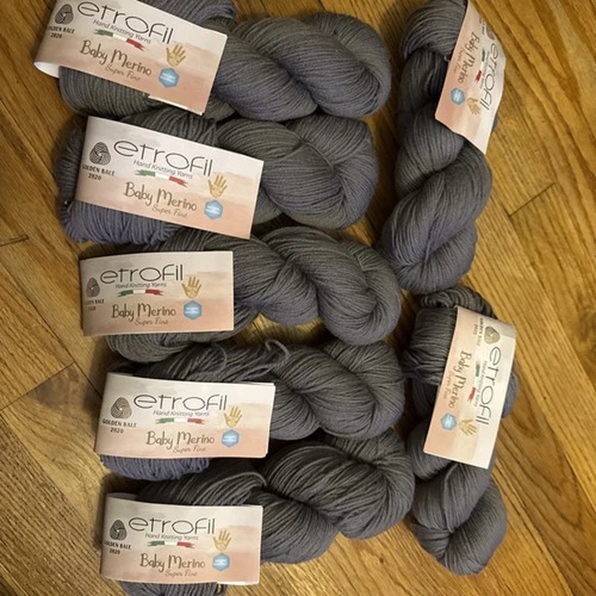 lot-x7-etrofil-baby-merino-superwash-wool-yarn-50g-218yds-skein-col-79084