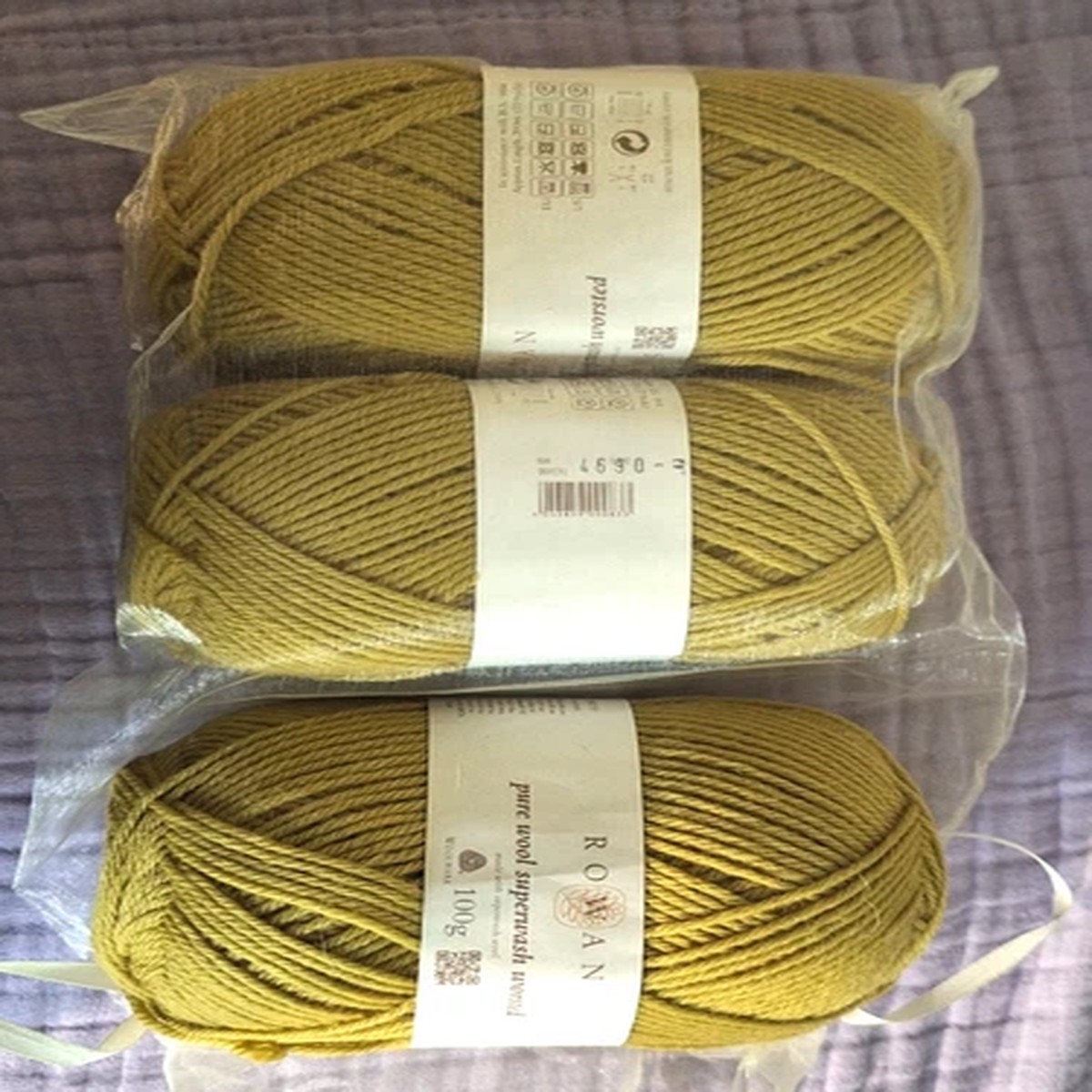 3-skeins-rowan-yarn-100-wool-mustard