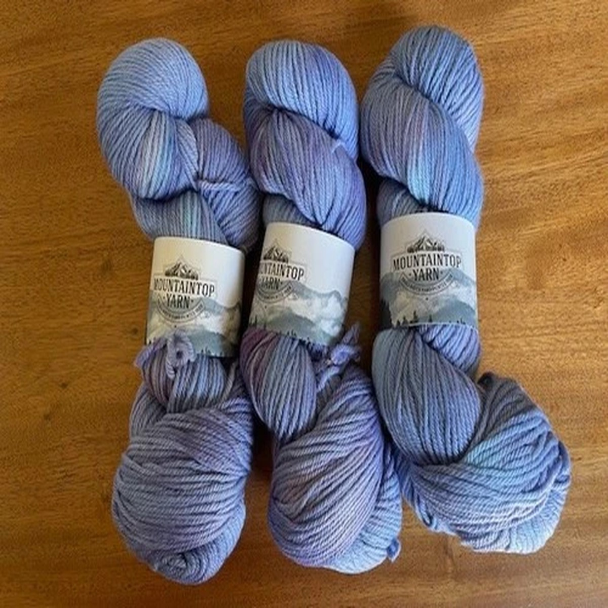 3-hanks-mountaintop-yarn-hyrdrangea-worsted-merino-wool-100g-219-yds-hank-new