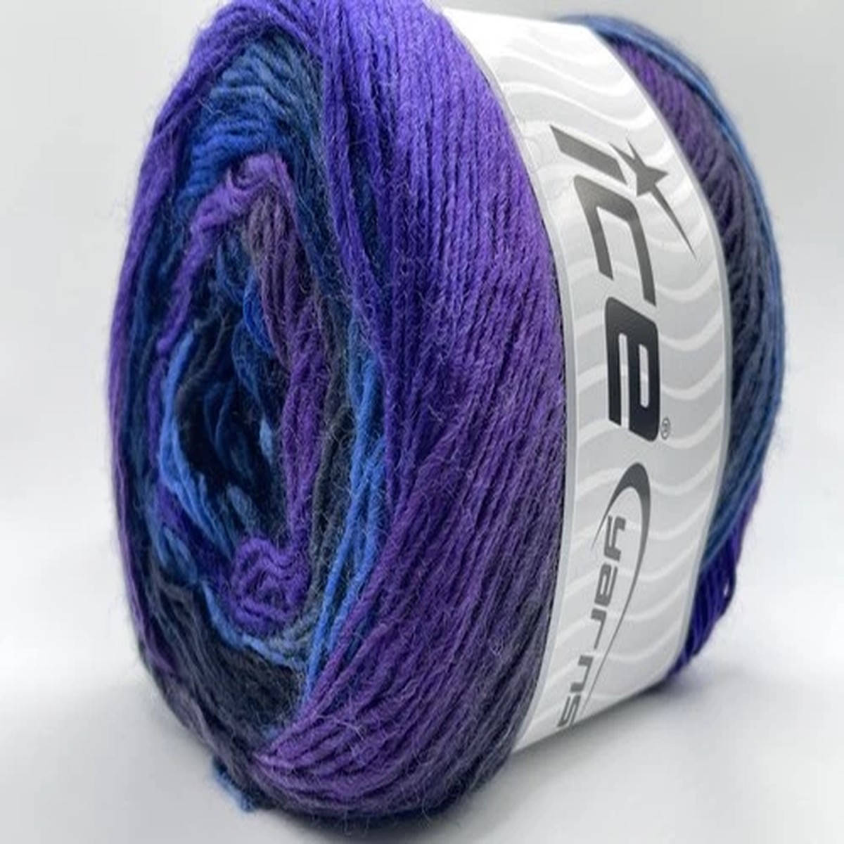 purple-blue-grey-magic-wool-de-luxe-cake-yarn-84063-ice-yarns-fine-all-wool-100g