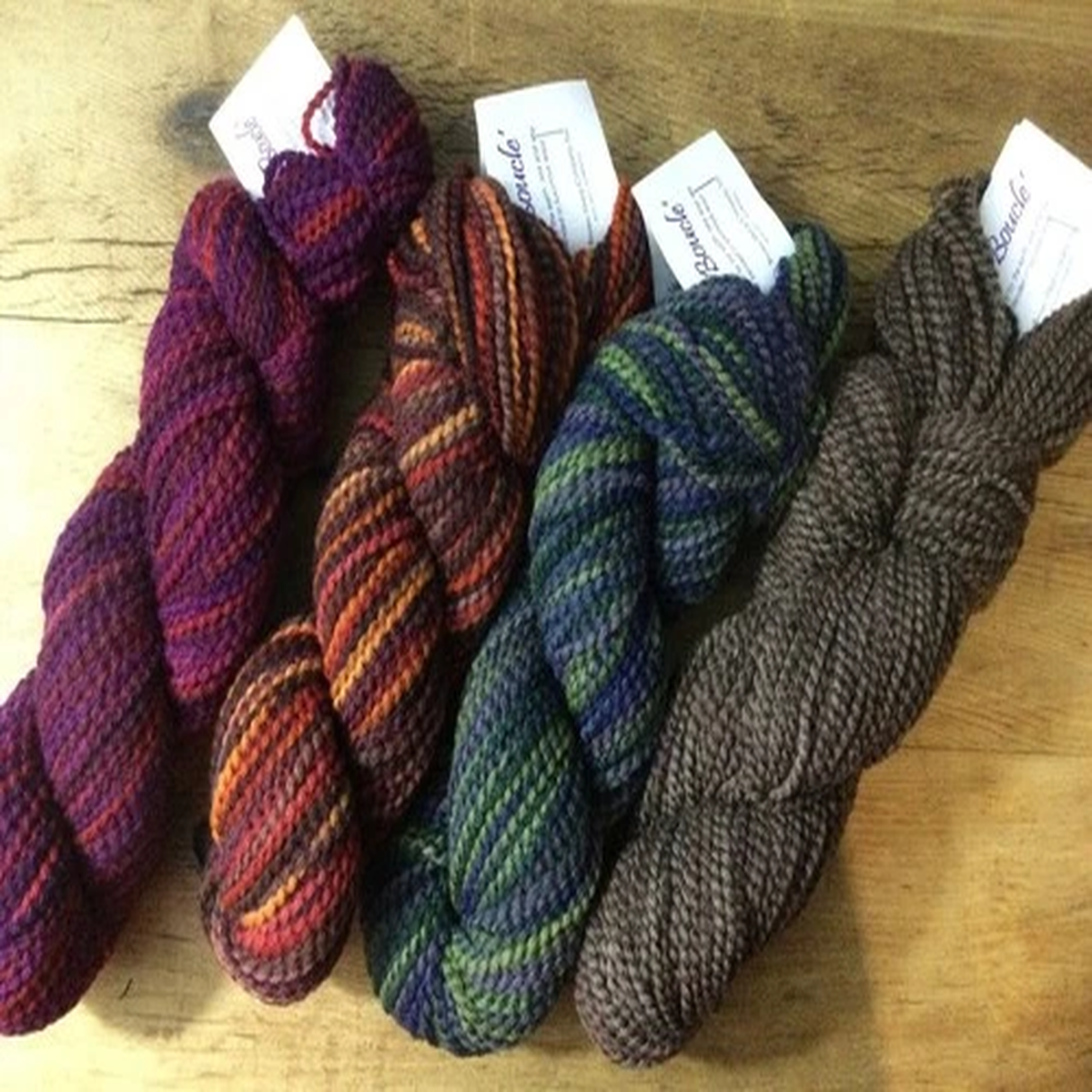 brown-sheep-lana-boucle-yarn-97-wool-3-nylon-worsted-hank-each-free-shipping