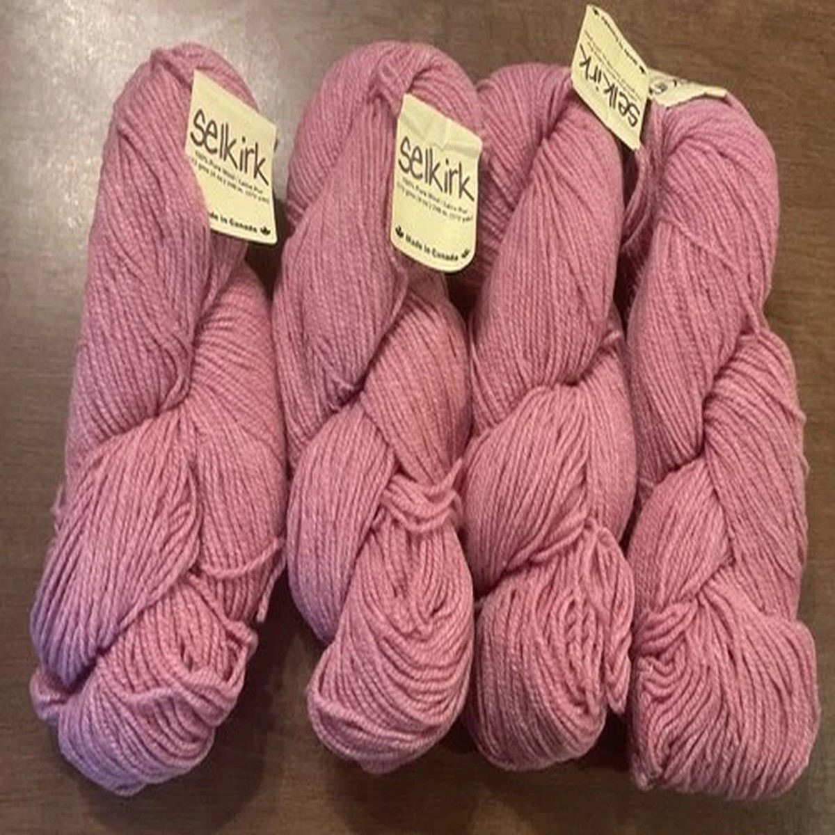 4-hank-lot-selkirk-ram-wools-aran-weight-pure-wool-yarn-briar-rose-nwt