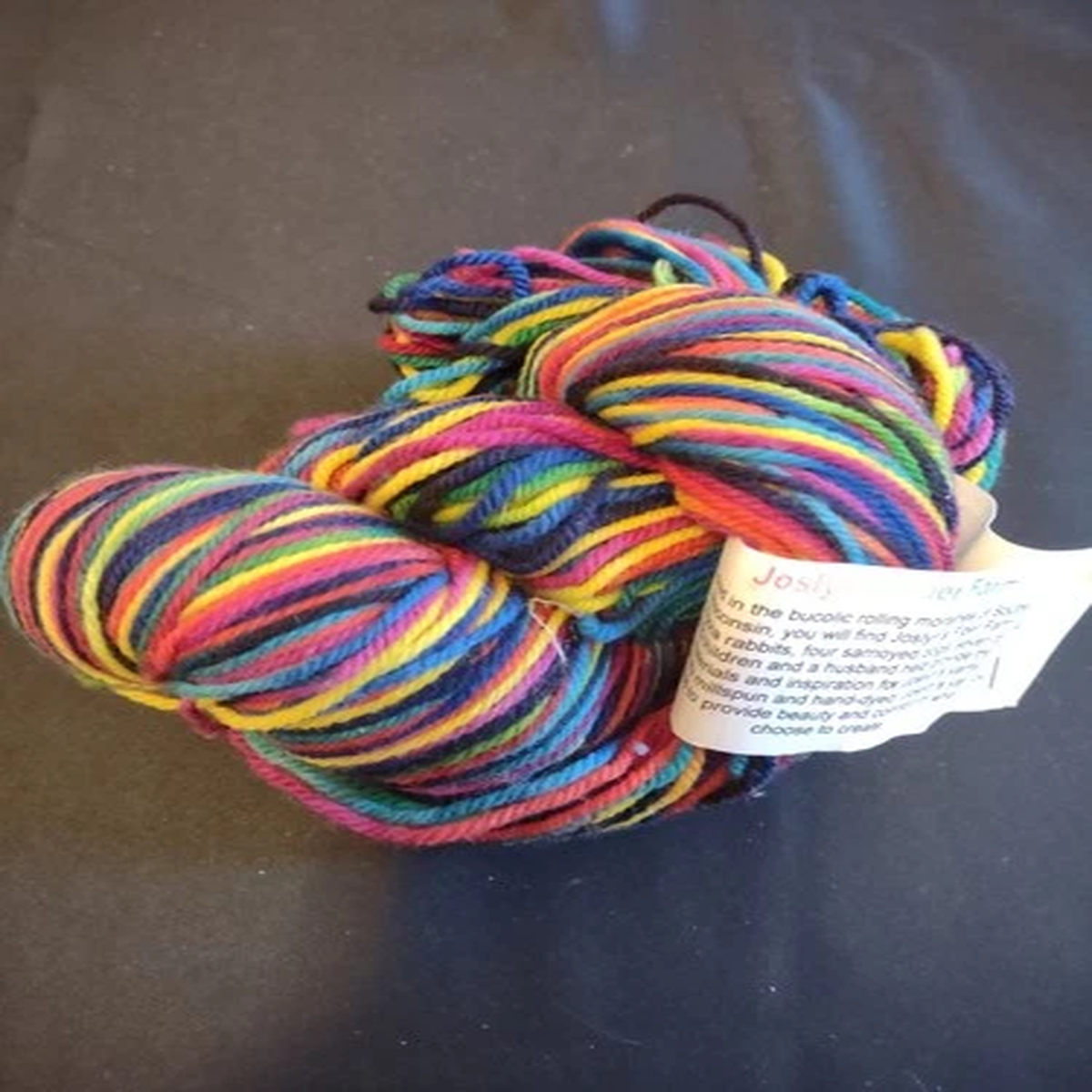 joslyns-fiber-farm-400-yards-100-wool-hand-dyed-yarn-multicolor-rainbow