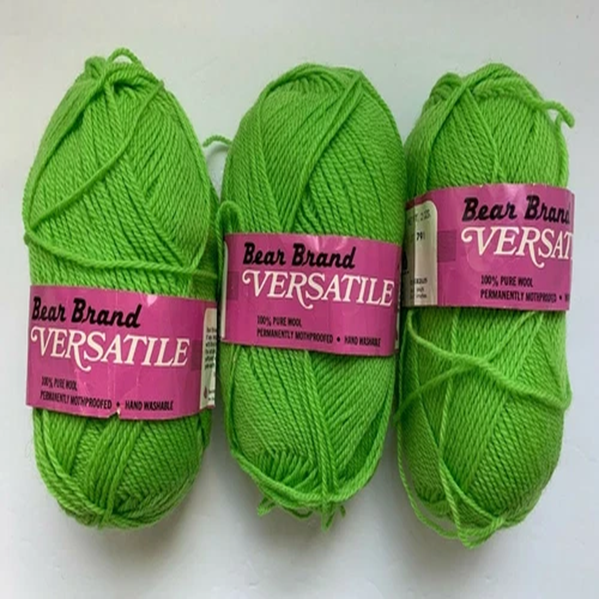 lot-of-3-matched-2-oz-skeins-bear-brand-versatile-100-wool-yarn-lime-color
