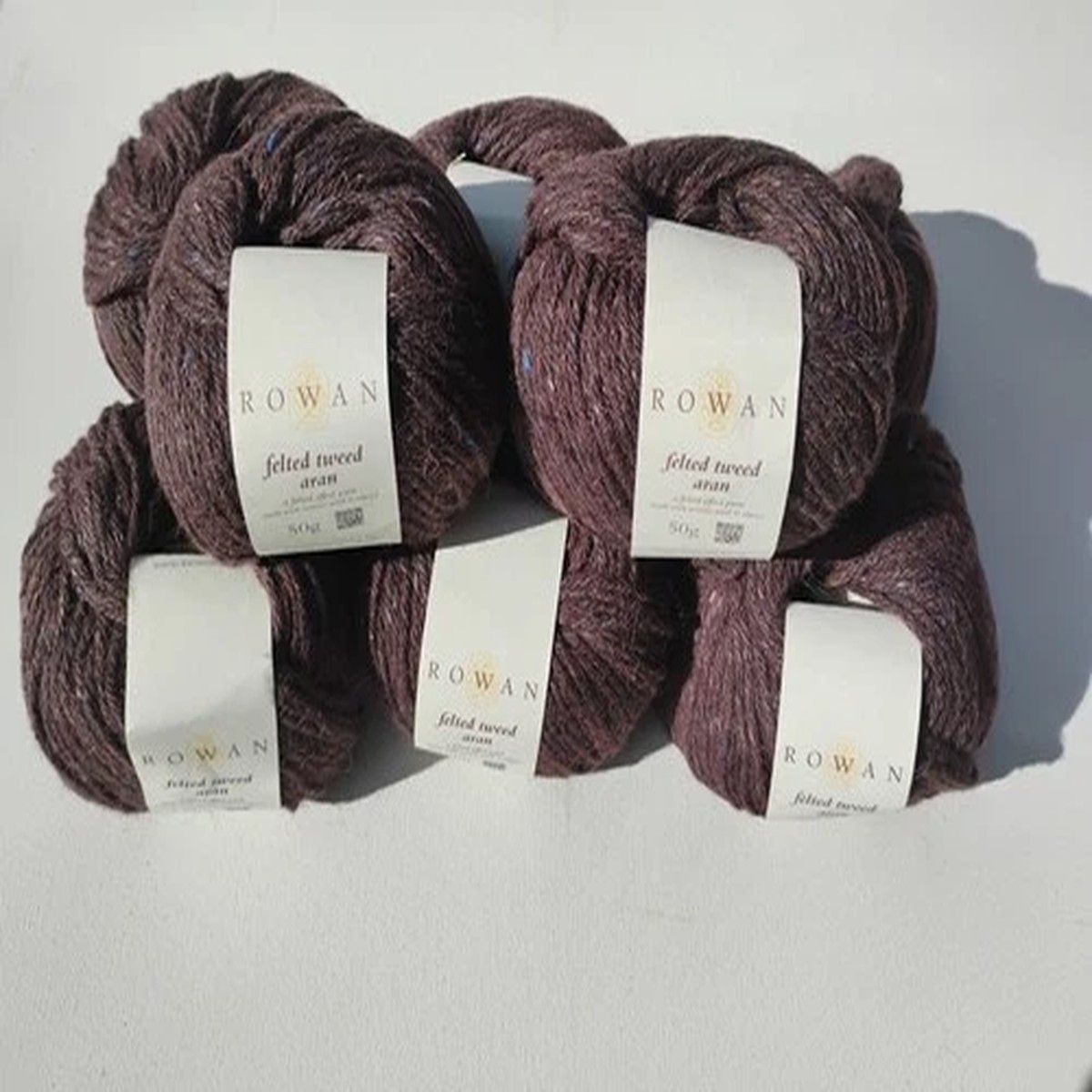 rowan-felted-tweed-aran-50-wool-25-alpaca-25-viscose-95y-50g-lot-of-8