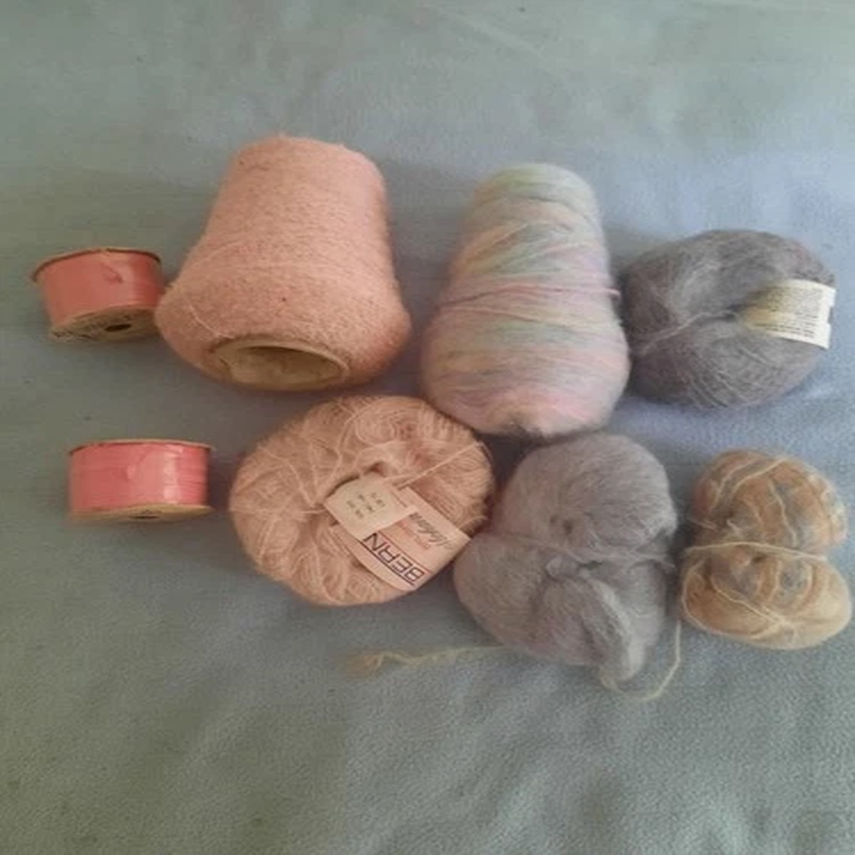 vintage-lot-bernat-mohair