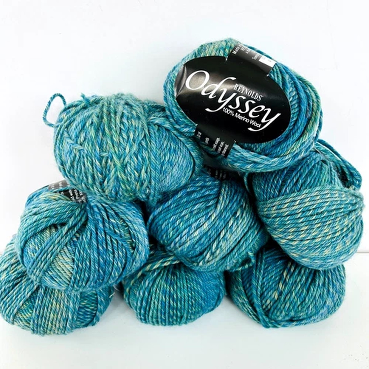 reynolds-odyssey-merino-wool-yarn-50g-104yds-lot-of-8-color-410-blue-tan