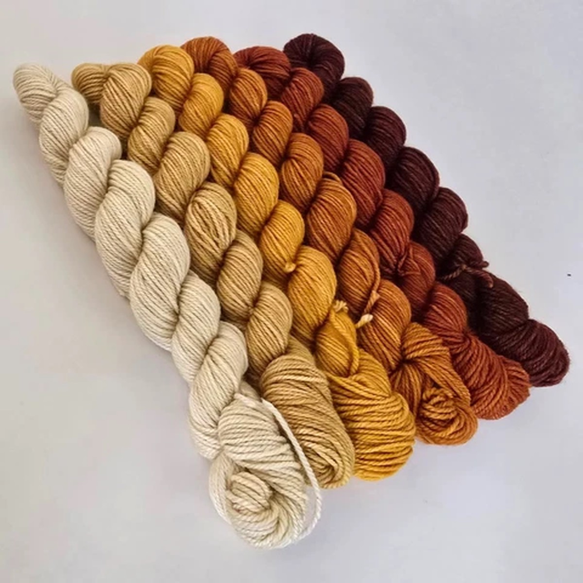 sunshine-yarn-sunflower-gradient-set-6x45-yds-100gm-hand-dyed-sw-merino-dk-tm