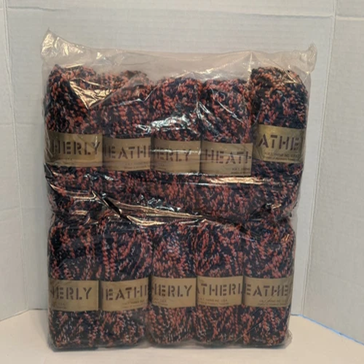 lot-of-10-nwt-heatherly-dark-blue-pink-yarn-italy-50g-55yds-each-12-new