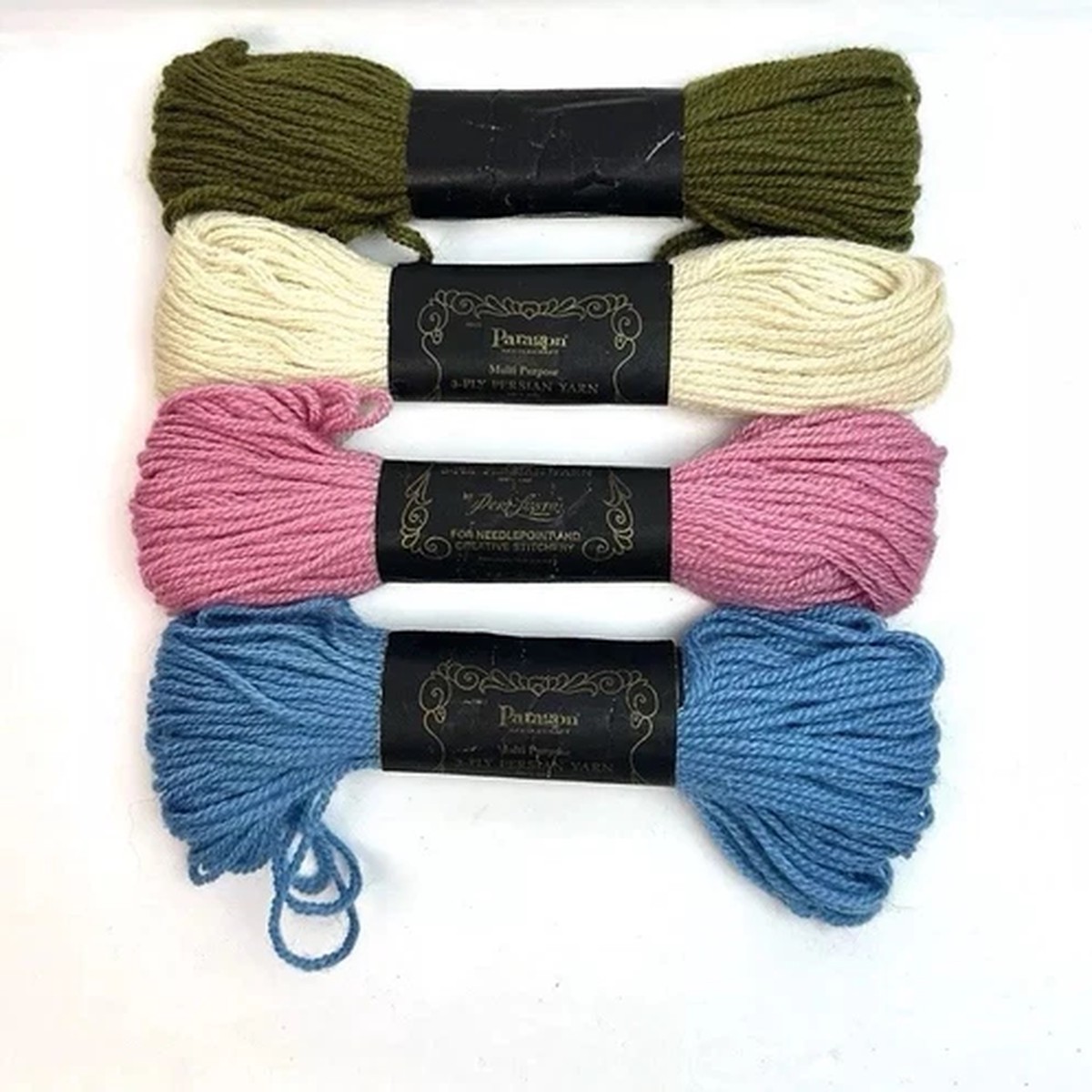 lot-of-4-hanks-paragon-needlecraft-3-ply-persian-wool-yarn-england-40-yards-each