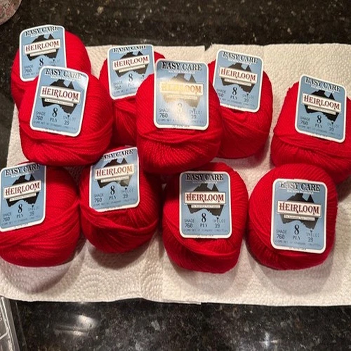 lot-of-10-heirloom-easy-care-8-ply-wool-yarn-760-cranberry-sale-lot-39-discont