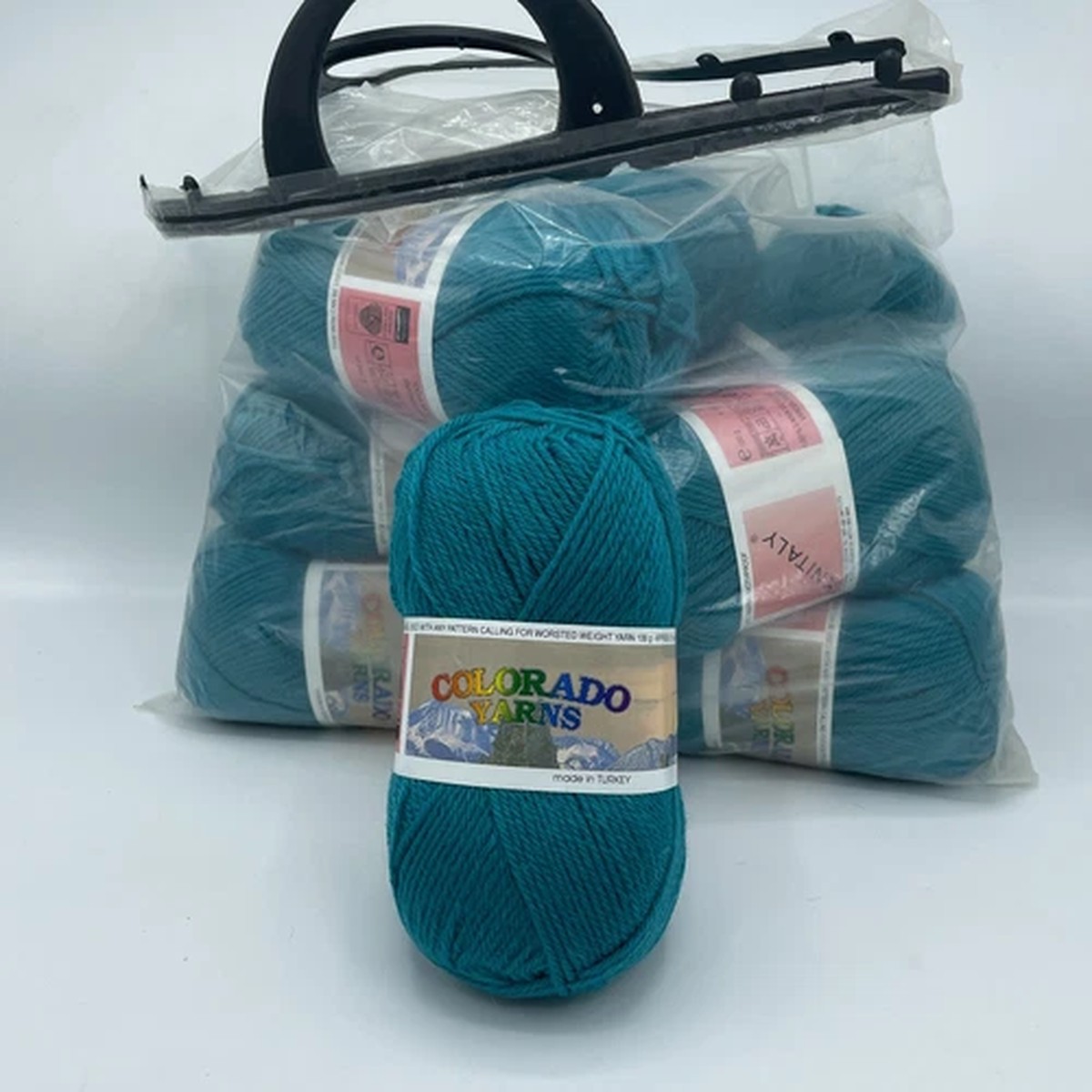 8-colorado-yarns-knitaly-virgin-wool-teal-skeins-215-yards-each-turkey