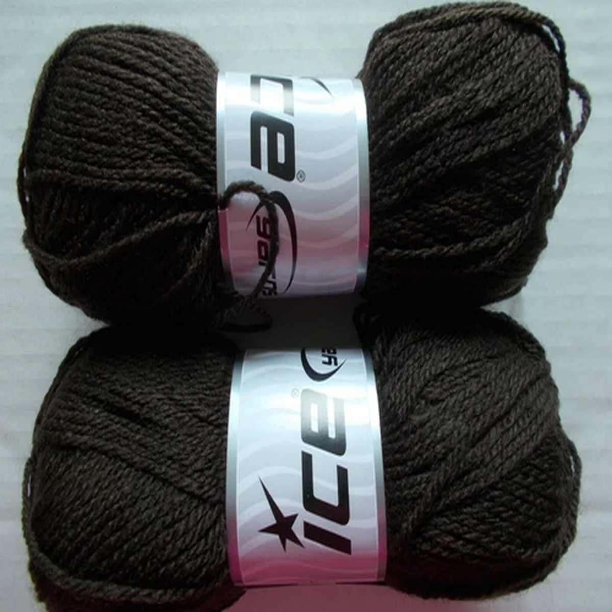ice-yarns-lux-wool-wool-blend-yarn-dark-brown-lot-of-2-220-yds-ea