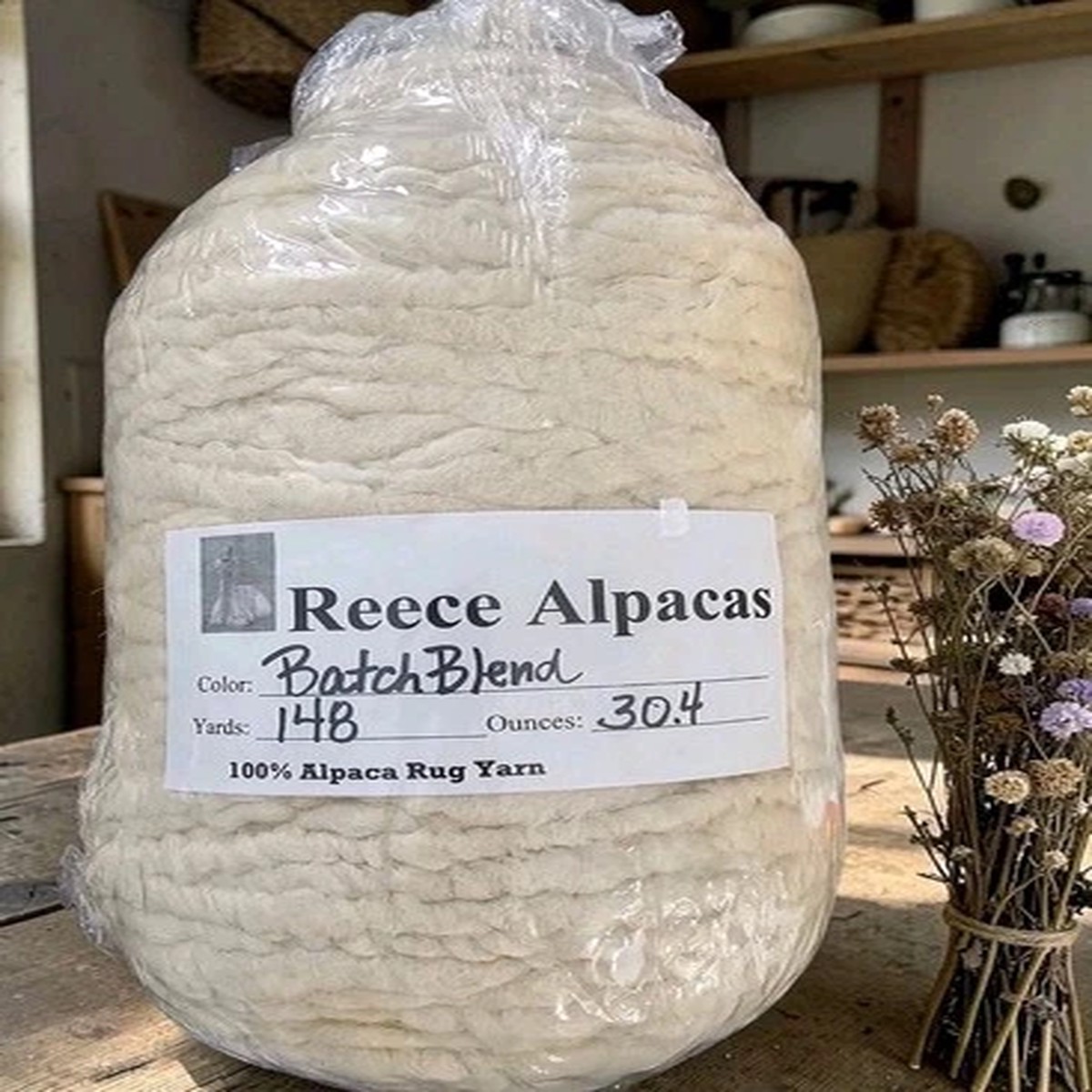100-alpaca-rug-yarn-natural-batch-blend-color-148-yards-new