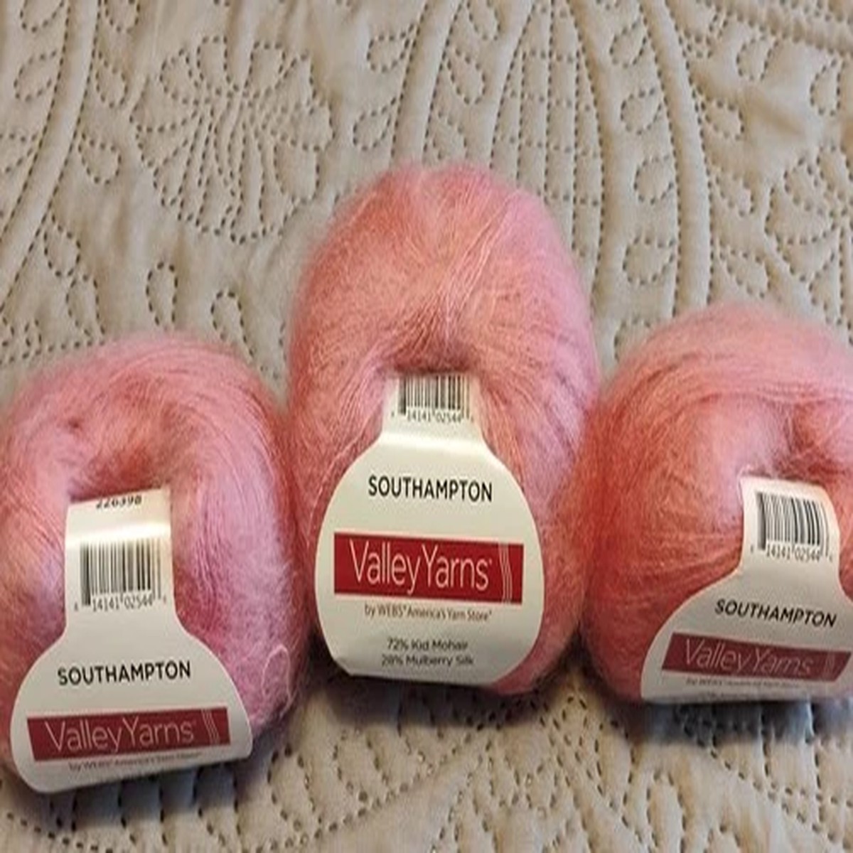 lot-of-3-skeins-valley-yarns-southampton-silk-mohair-colorway-23-precious-pink