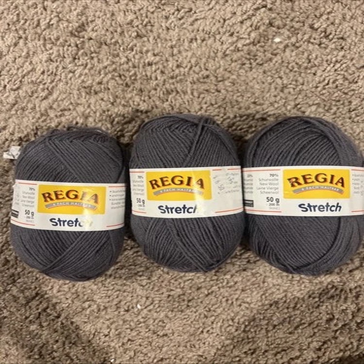 3-skeins-4-fach-haltbar-by-regia-70-wool-23-polymide-gray-farbe-3144-nip