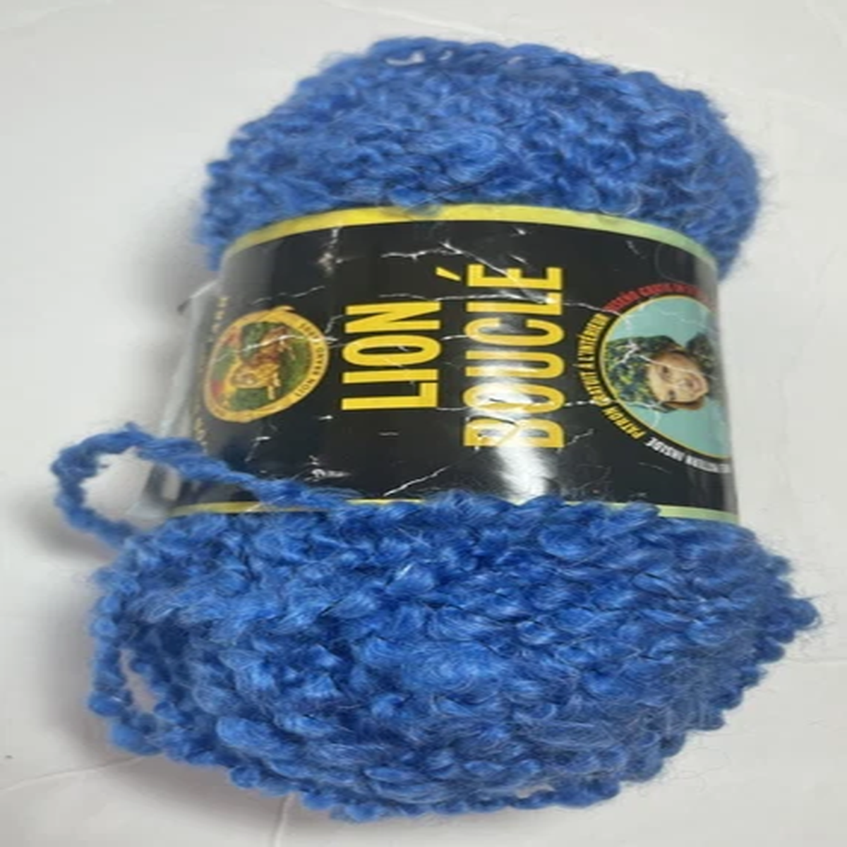 lion-brand-boucle-yarn-1-ball-blueberry-i-combine-shipping-see-details