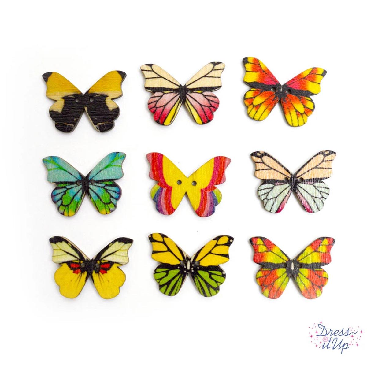 butterfly-garden-wood-buttons-12450