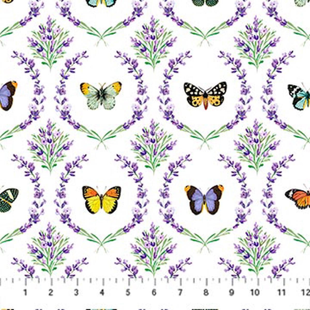 deborah-s-garden-collection-butterfly-wreaths-cotton-fabric-dp25593