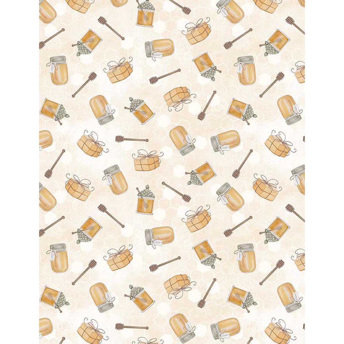 the-art-of-beekeeping-honey-jar-toss-fabric-3017-27608