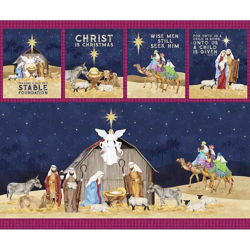 come-let-us-adore-him-cotton-craft-panel-pd16316