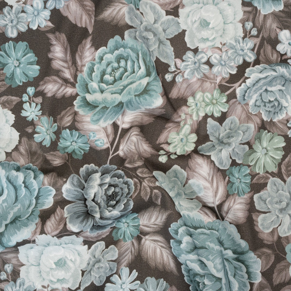 brushed-cotton-woven-light-blue-seafoam-and-taupe-flower-garden-mood-exclusive-soft-bloom-print