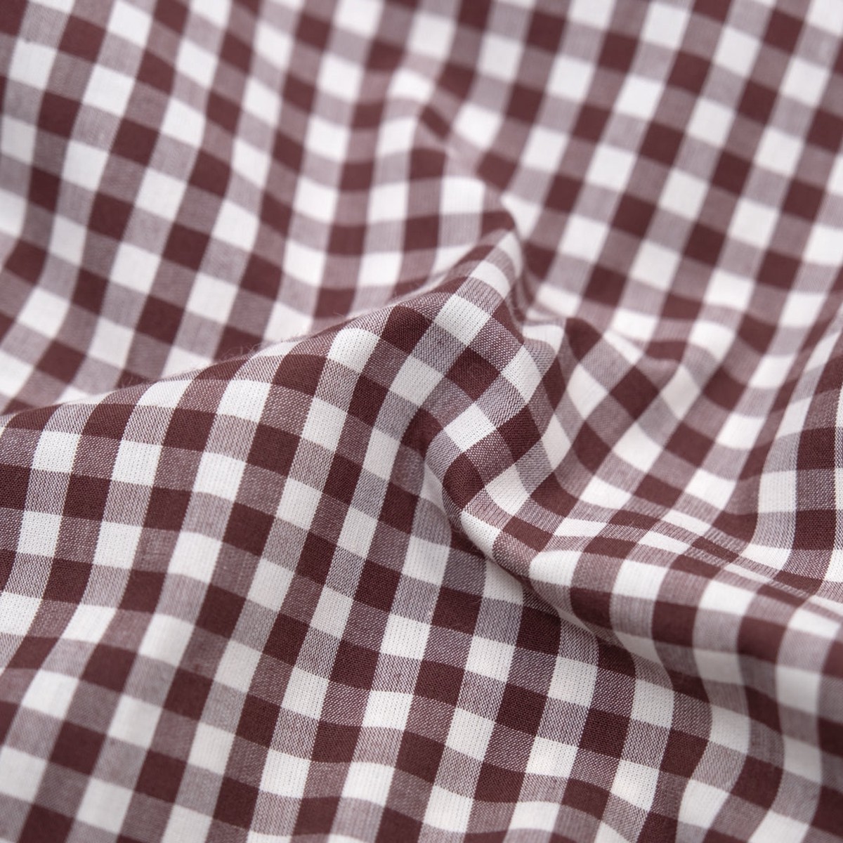 confetti-mini-gingham-cotton-shirting-baked-clay-ivory