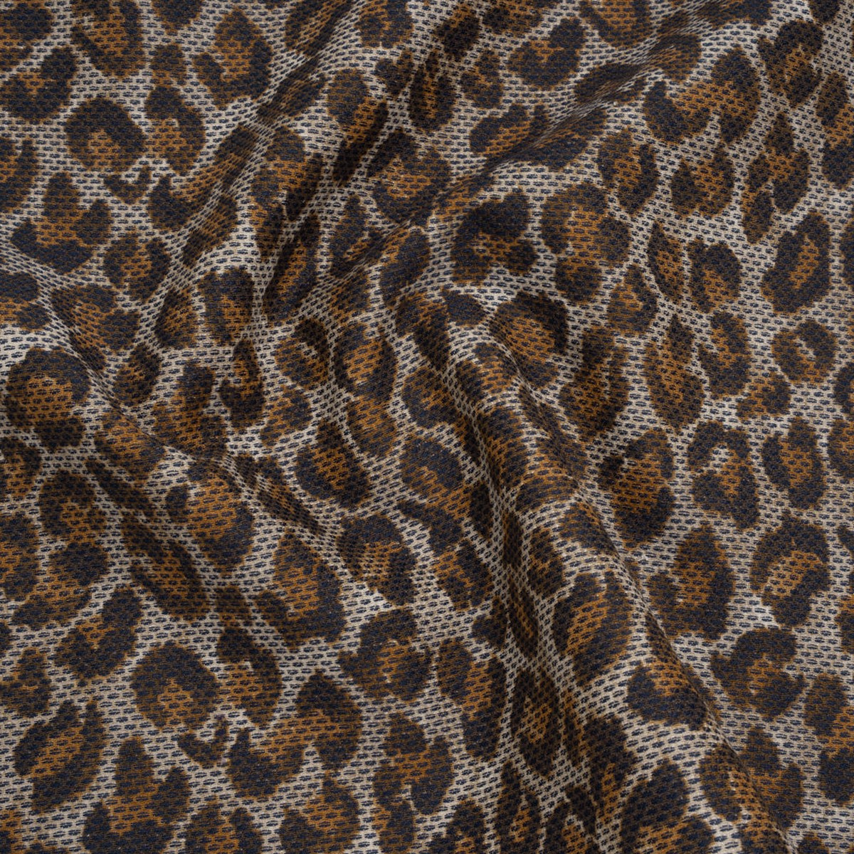 cotton-birdseye-pique-print-made-in-italy-brown-tan-and-navy-cheetah-spots-deadstock
