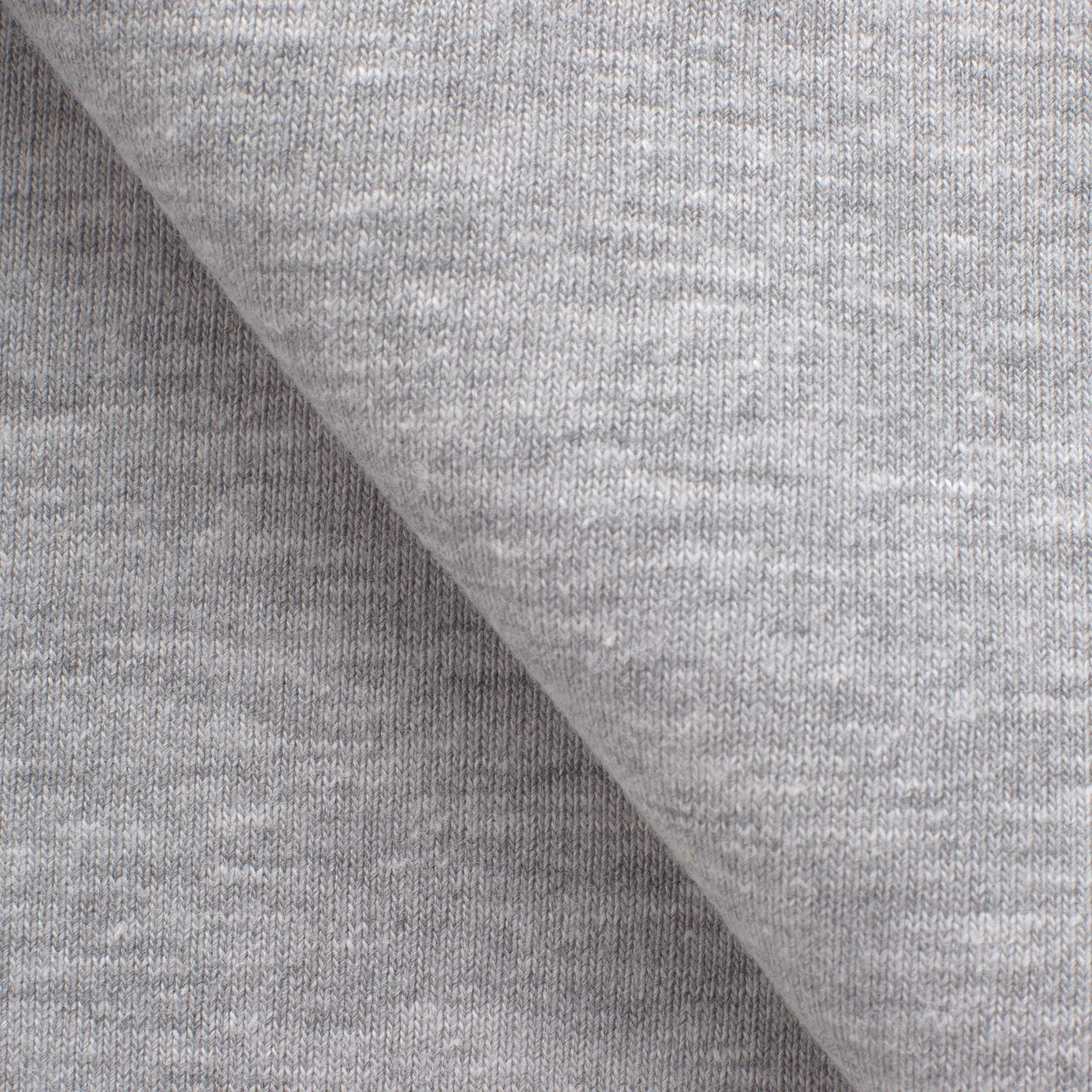 cotton-brushed-sweatshirt-fleece-fabric-grey-melange-optic-white-330-gsm