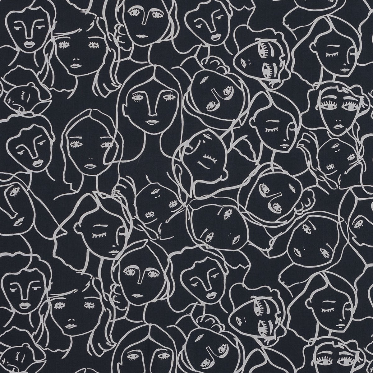 cotton-poplin-charcoal-linework-faces-un-dia-en-andorra-print-mood-exclusive-felipe-collection