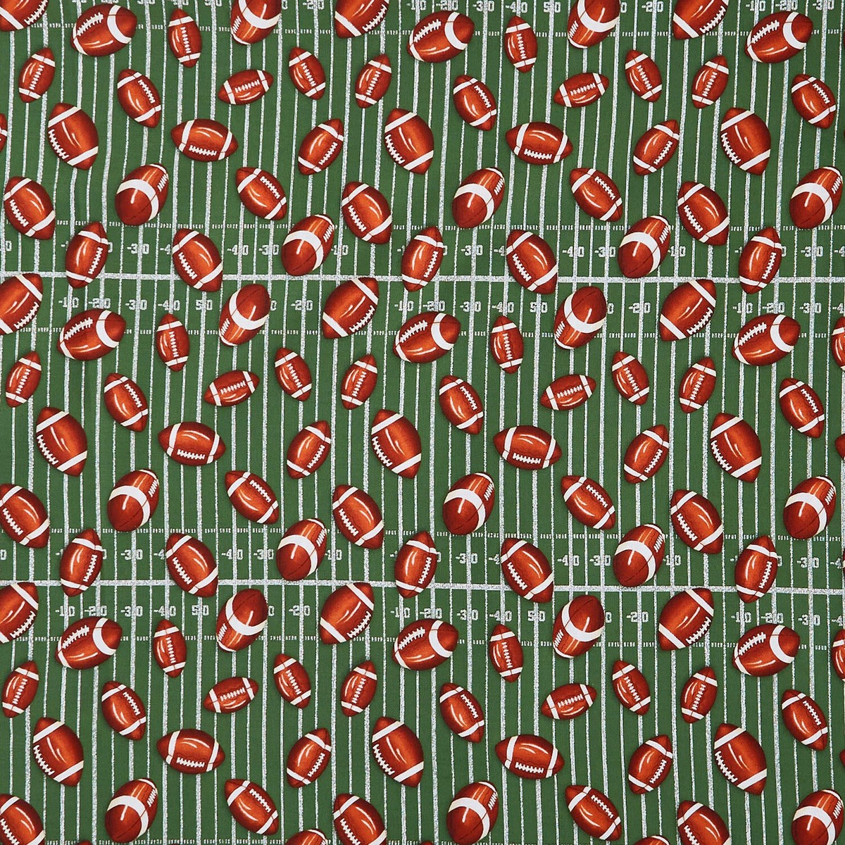 footballs-on-field-green-yardage