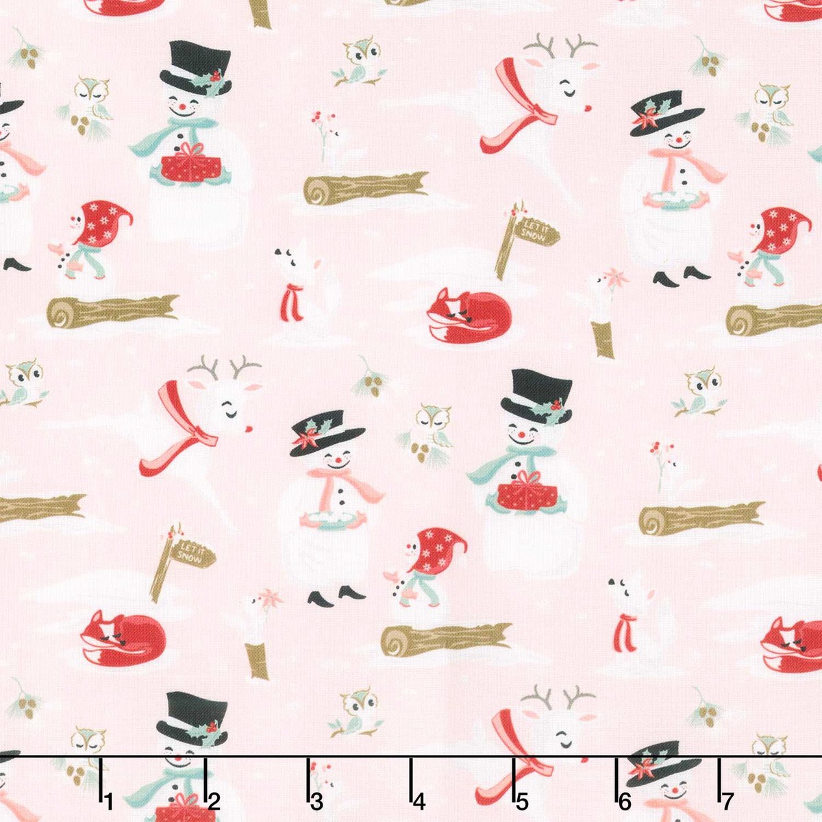 frost-and-flurry-mr-mrs-flurry-pink-yardage