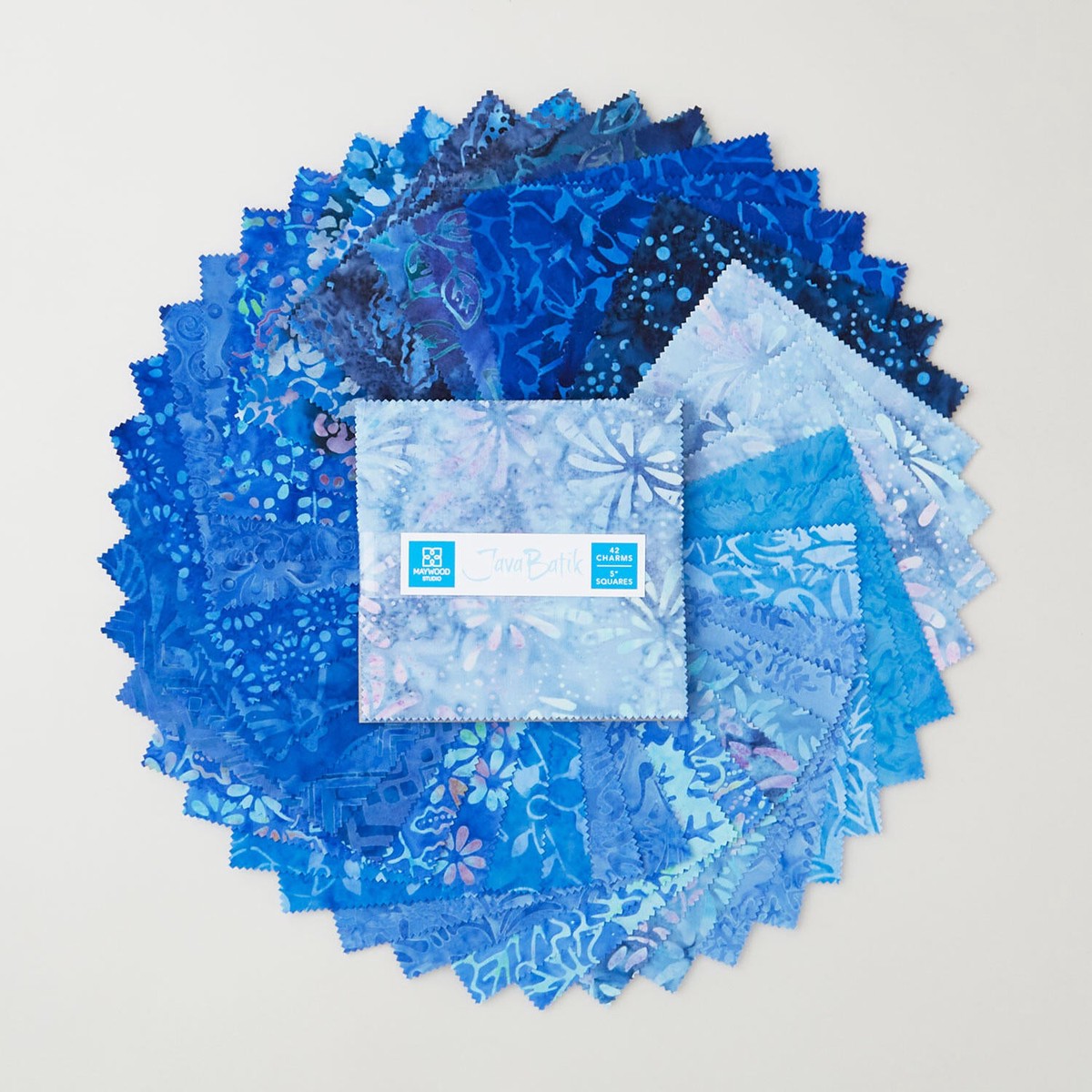java-batiks-blue-favorites-charm-pack