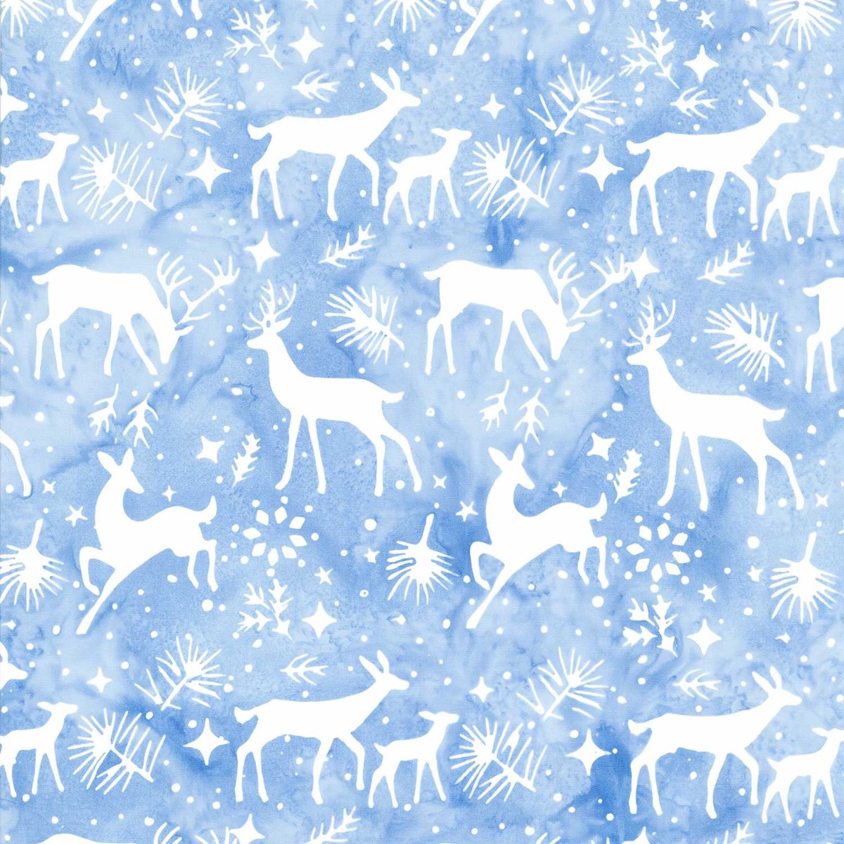 snowed-in-batiks-deer-blue-chambray-yardage