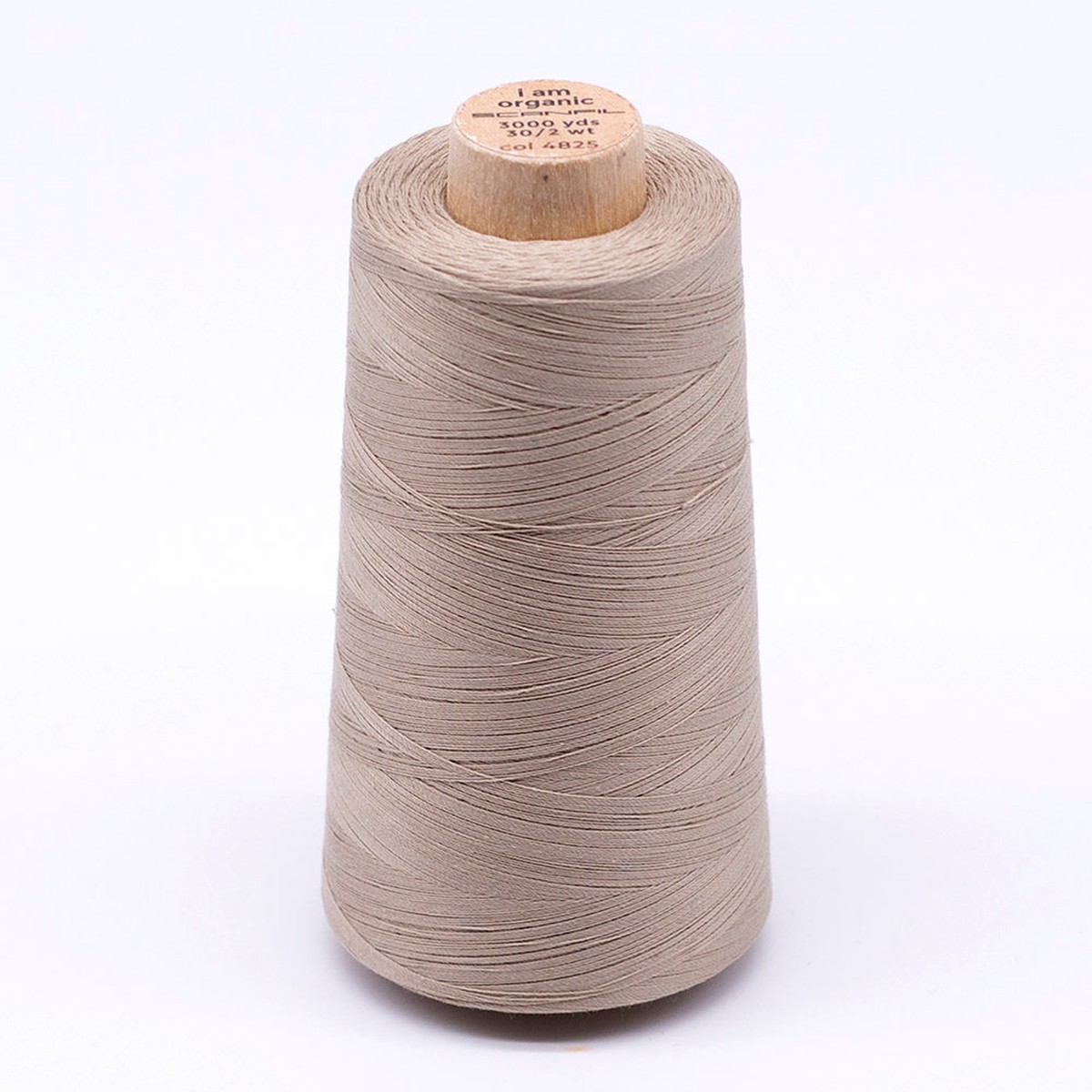 scanfil-30wt-organic-pima-cotton-thread-3000-yd-cone-4825-crockery