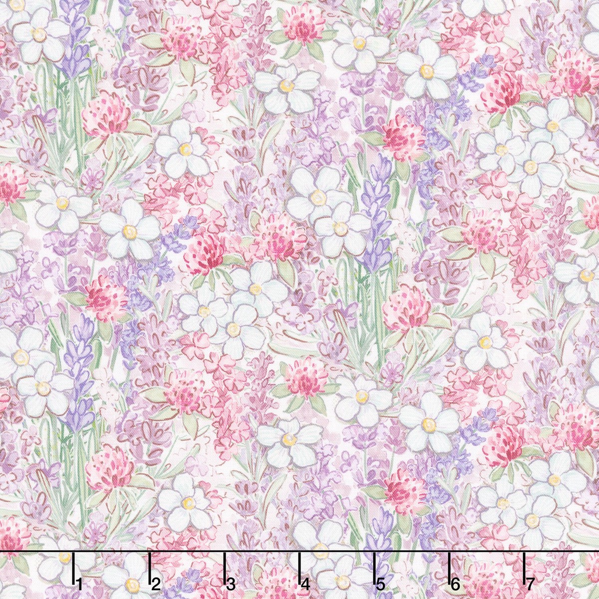 sweet-honey-bee-packed-floral-multi-yardage