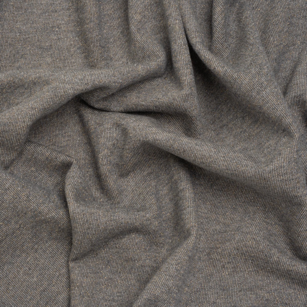 metallic-cotton-blend-french-terry-heathered-gray-and-metallic-gold-deadstock