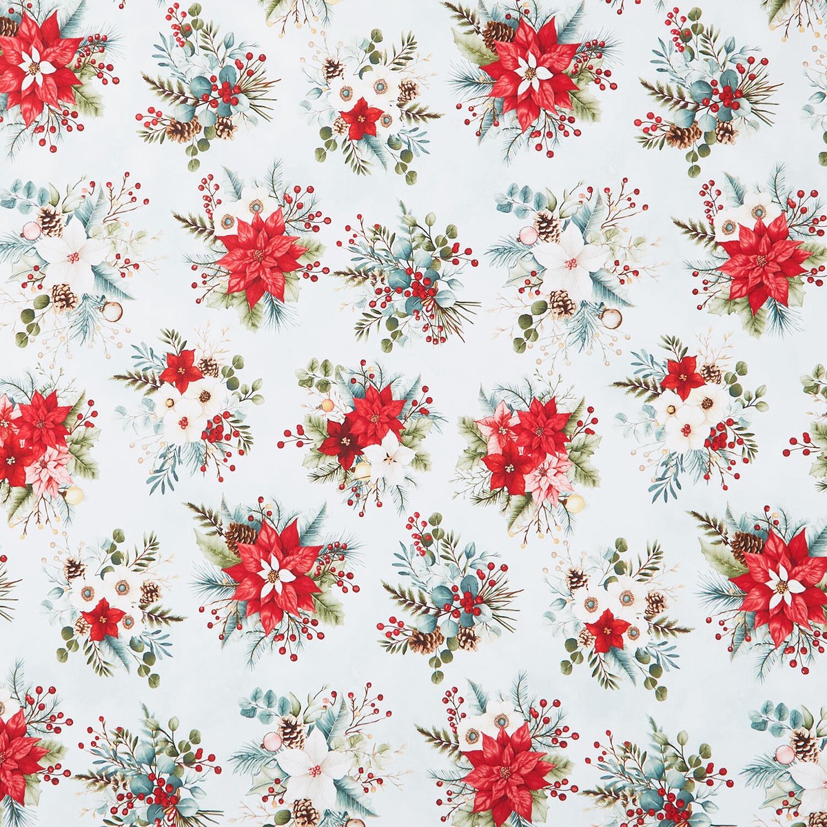 sweet-christmas-memories-holiday-flower-toss-ice-blue-digitally-printed-yardage