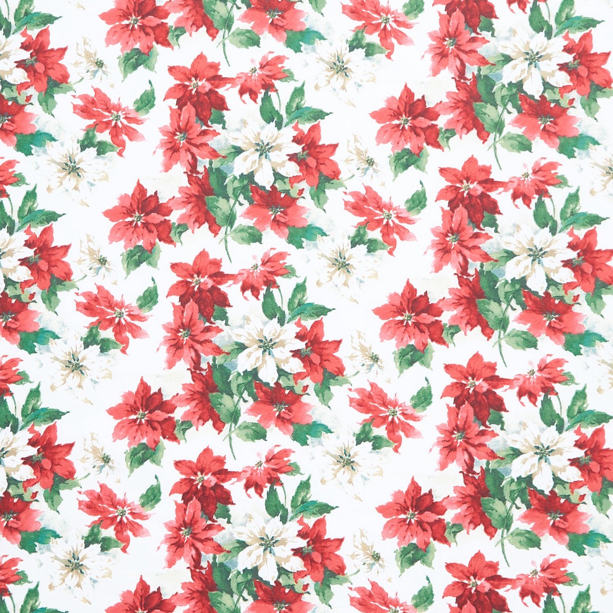 holidays-past-poinsettia-multi-flannel-yardage