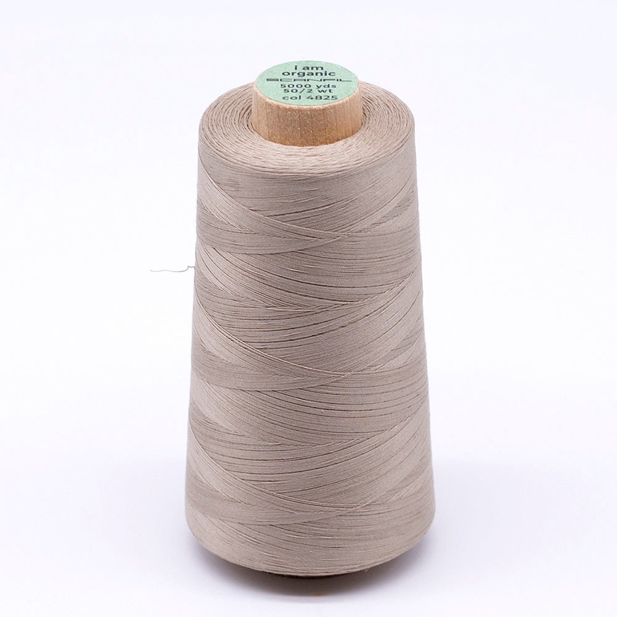 scanfil-50wt-organic-pima-cotton-thread-5000-yd-cones-4825-crockery