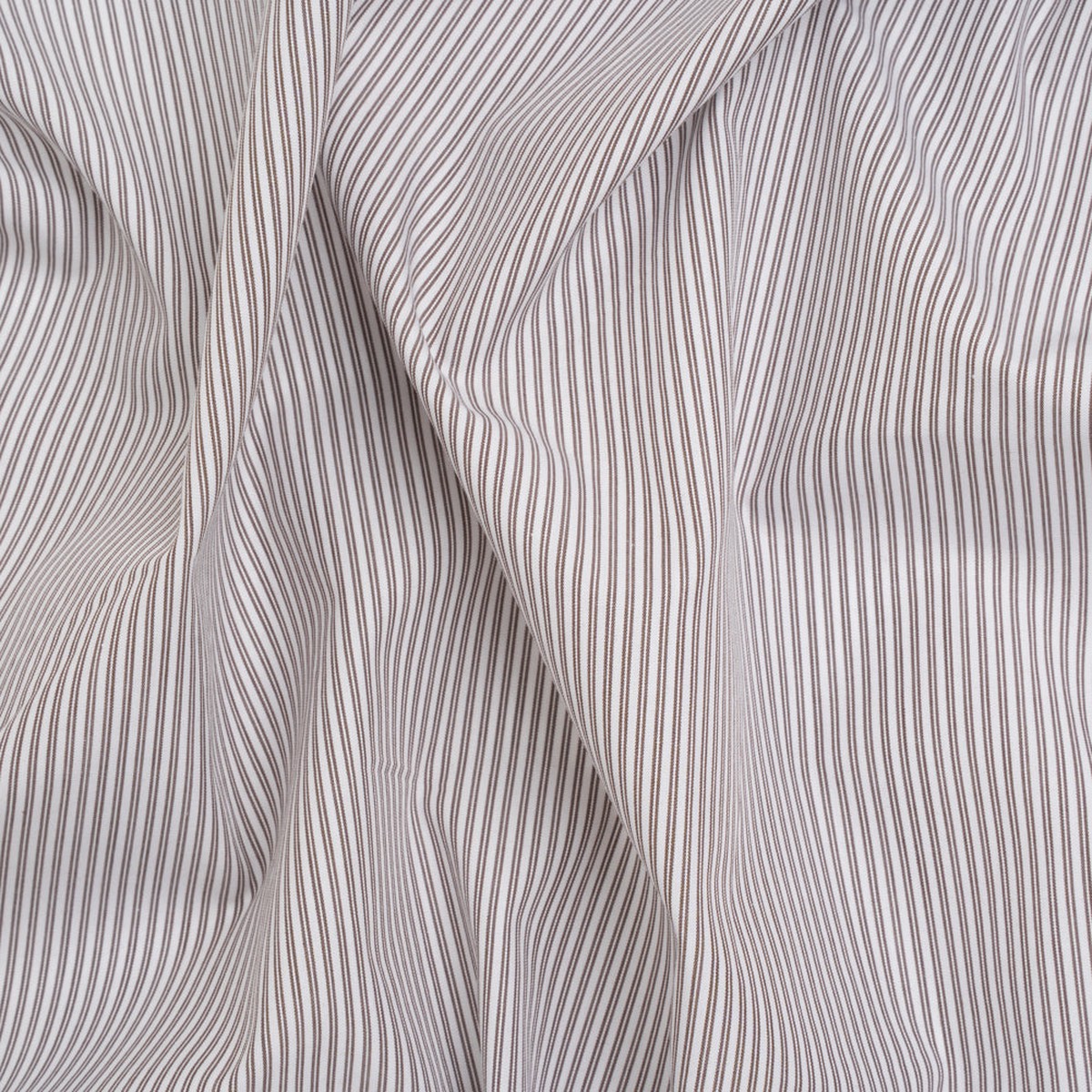 cotton-shirting-white-and-olive-brown-paired-stripes-deadstock