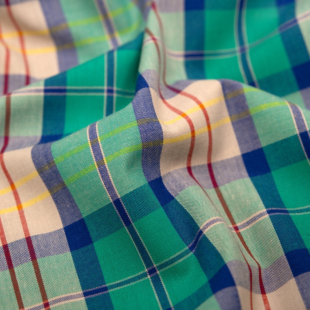vivid-plaid-cotton-shirting-viridian-multi