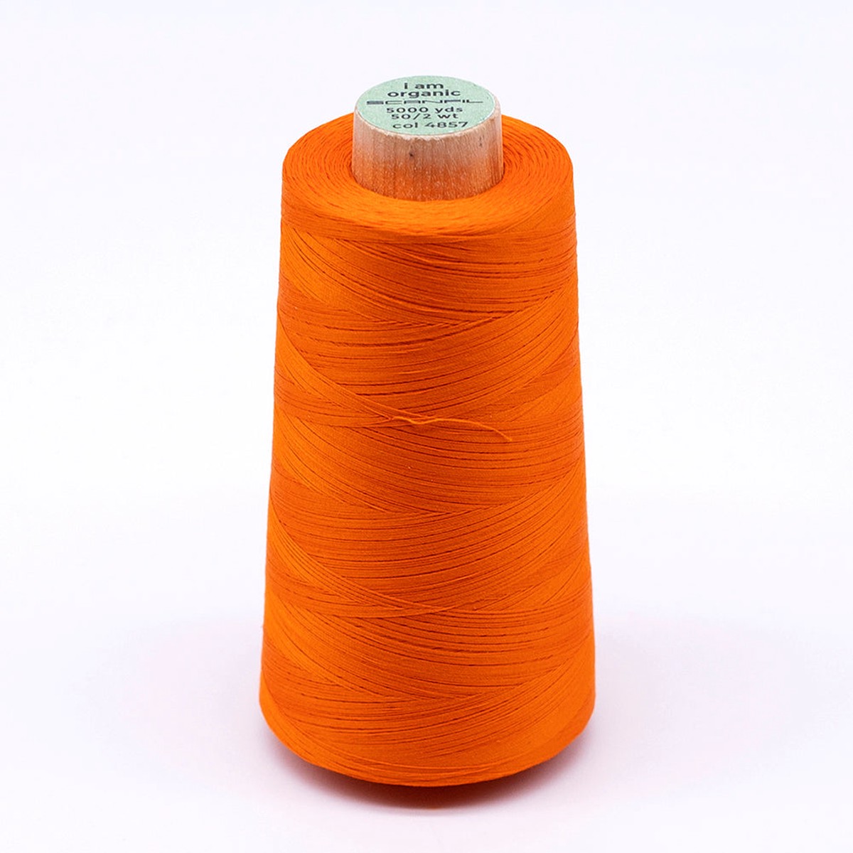 scanfil-50wt-organic-pima-cotton-thread-5000-yd-cones-4857-tangelo