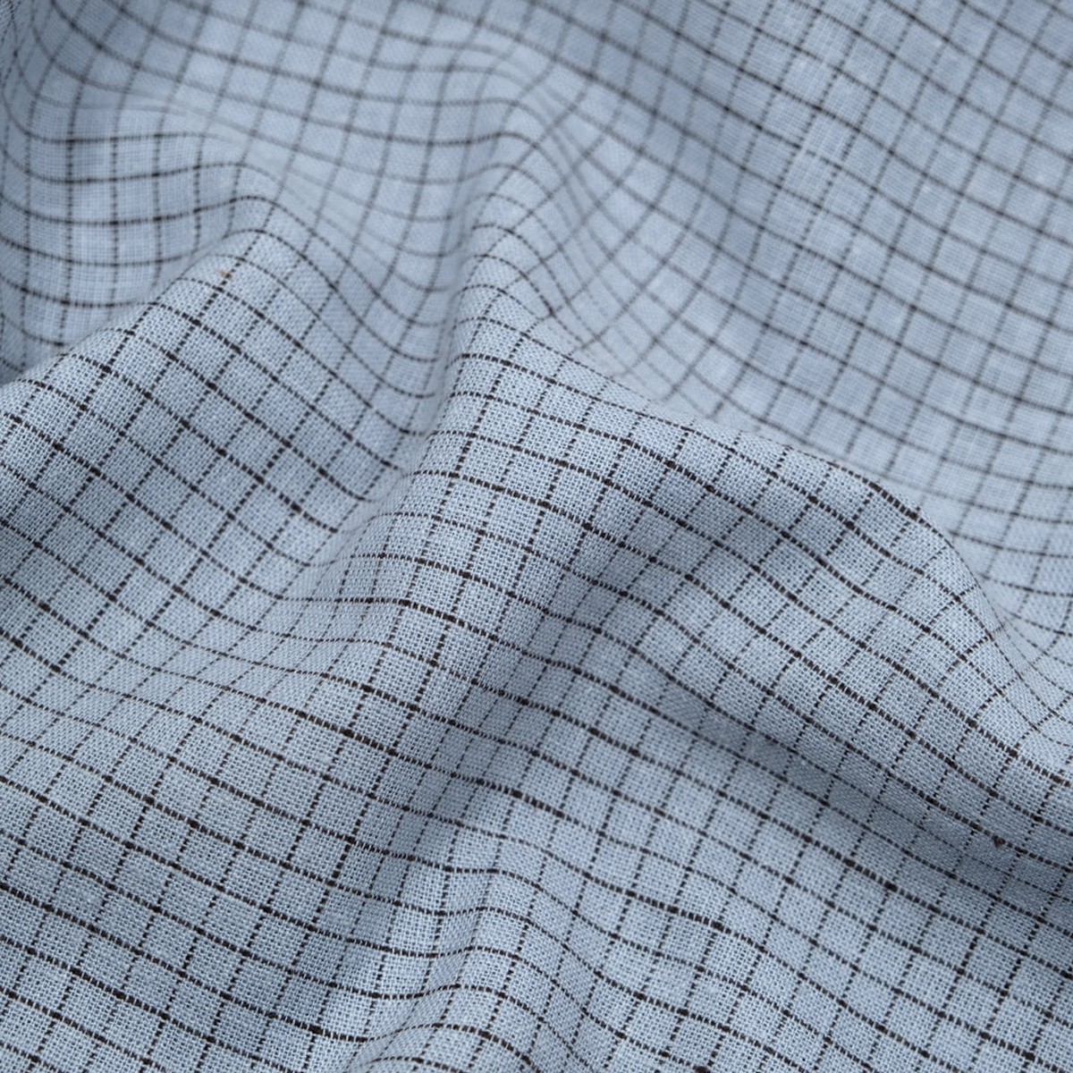 mini-check-yarn-dyed-cotton-linen-baby-blue-chocolate