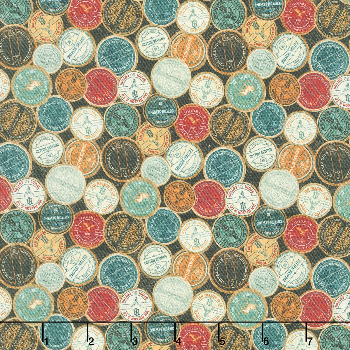 stonehenge-stitchin-labels-black-multi-yardage